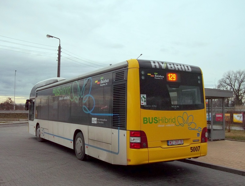 MAN NL253 Lion's City Hybrid #W2 281B