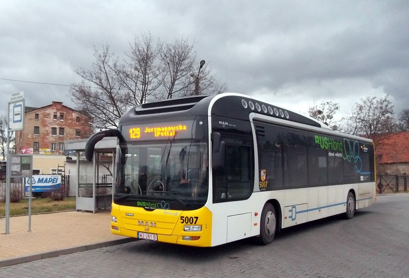 MAN NL253 Lion's City Hybrid  #W2 281B