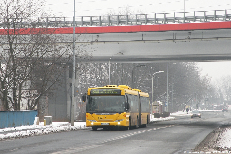 Scania CN280UA 6x2/2 EB OmniCity Artic #163