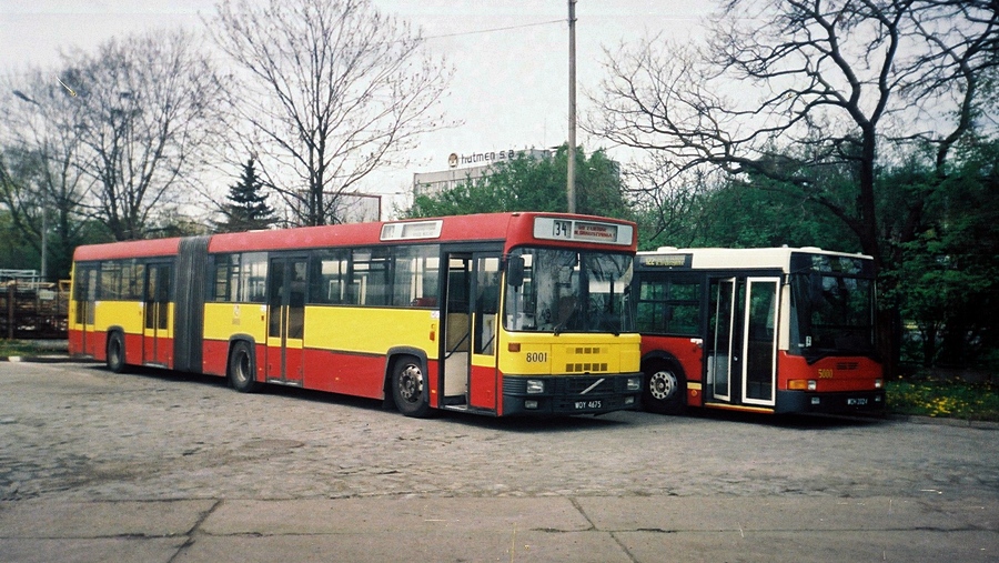 Volvo B10MA Steyr / Jelcz M180 #8001