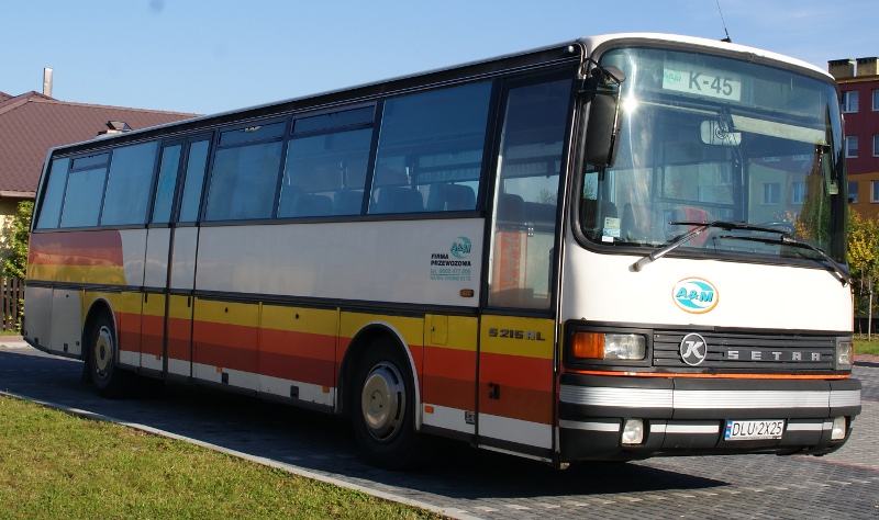 Setra S215 RL #DLU 2X25