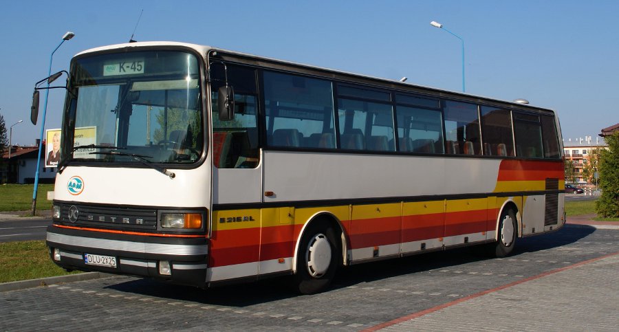 Setra S215 RL #DLU 2X25